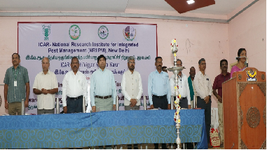 ICAR-NRIIPM Conducts Awareness Programme on IPM and Input Distribution in Karur