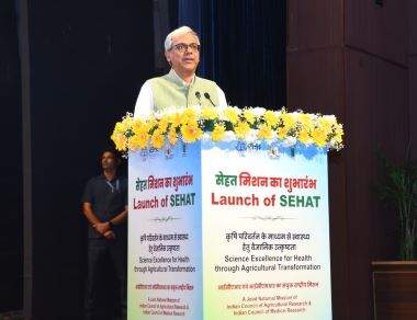 Union Ministers Shri Shivraj Singh Chouhan and Shri J.P. Nadda Launch National Mission ‘SEHAT’ Integrating Agriculture and Health