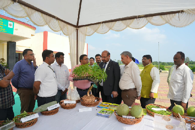 DG ICAR Emphasizes Farmer Empowerment, Integrated Farming and Rice Fallow Utilization during his Visit to KVK Ramgarh