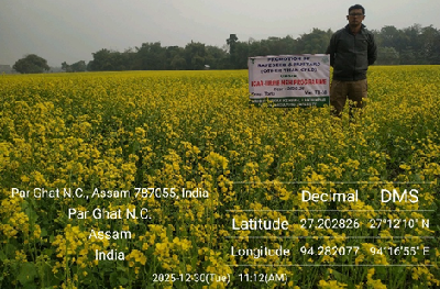From Rice Fallow to Rabi Prosperity: How a Young Farmer in Assam Turned Idle Land into an Income Opportunity