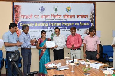 Capacity Building Training Programme on Spices Organised | ICAR