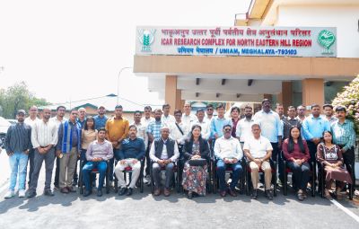 Training on Climate-Resilient Farming Systems Held at ICAR RC NEH, Umiam