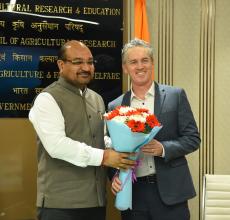 Discuss potential collaboration between ICAR and IRRI