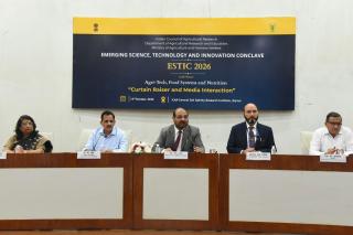 ICAR द्वारा ESTIC 2026 के लिए कर्टेन रेज़र और मीडिया संवाद
